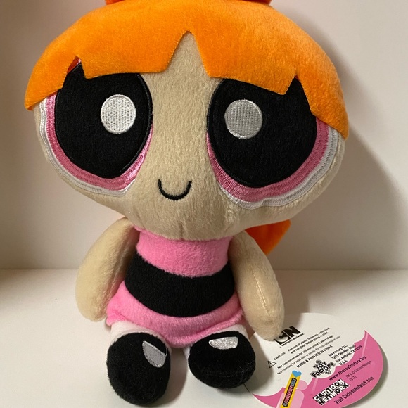 The Powerpuff Girls Plush Blossom Stuffed Doll Pink Cartoon Network Toy Factory - Picture 5 of 13